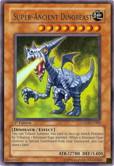 Super-Ancient Dinobeast [LODT-EN088] Ultra Rare | Clutch Gaming