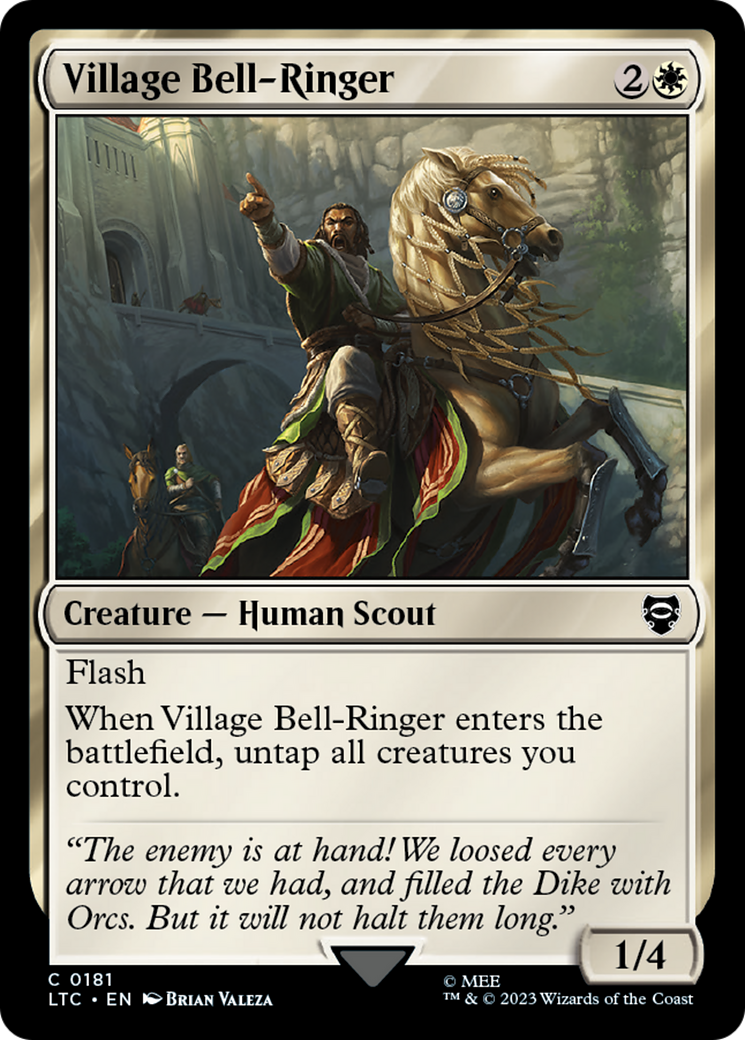 Village Bell-Ringer [The Lord of the Rings: Tales of Middle-Earth Commander] | Clutch Gaming