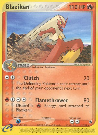 Blaziken (15/109) [EX: Ruby & Sapphire] | Clutch Gaming