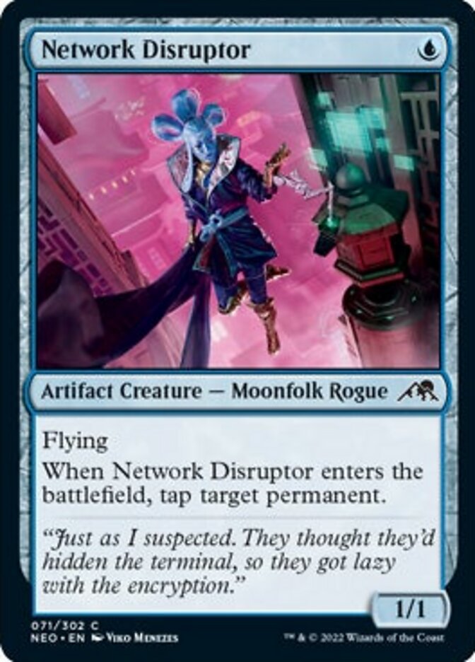 Network Disruptor [Kamigawa: Neon Dynasty] | Clutch Gaming