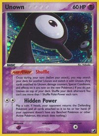 Unown (R) (R/28) [EX: Unseen Forces] | Clutch Gaming