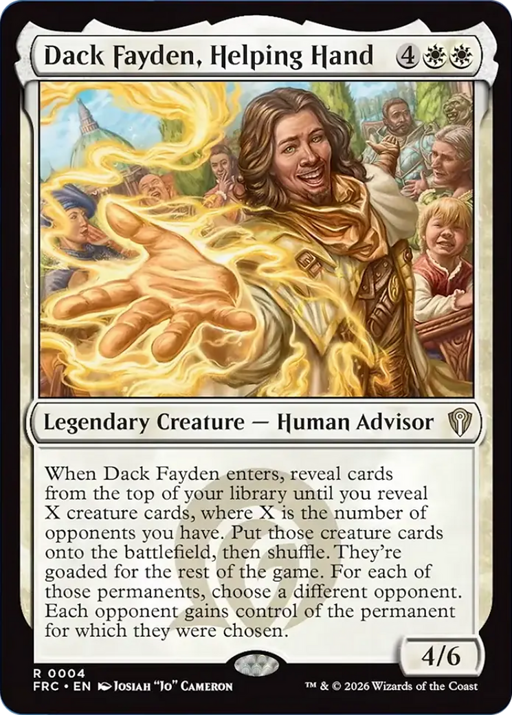 Dack Fayden, Helping Hand [Reality Fracture Commander] | Clutch Gaming