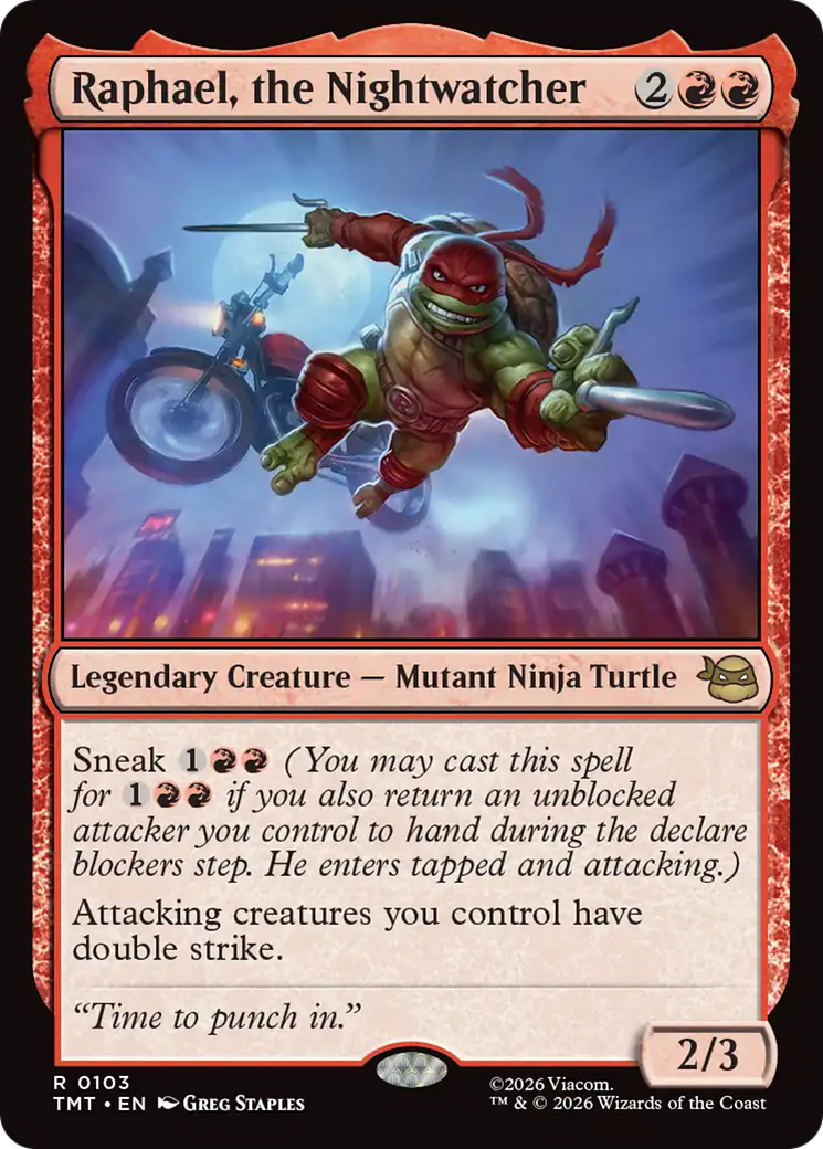 Raphael, the Nightwatcher [Teenage Mutant Ninja Turtles] | Clutch Gaming
