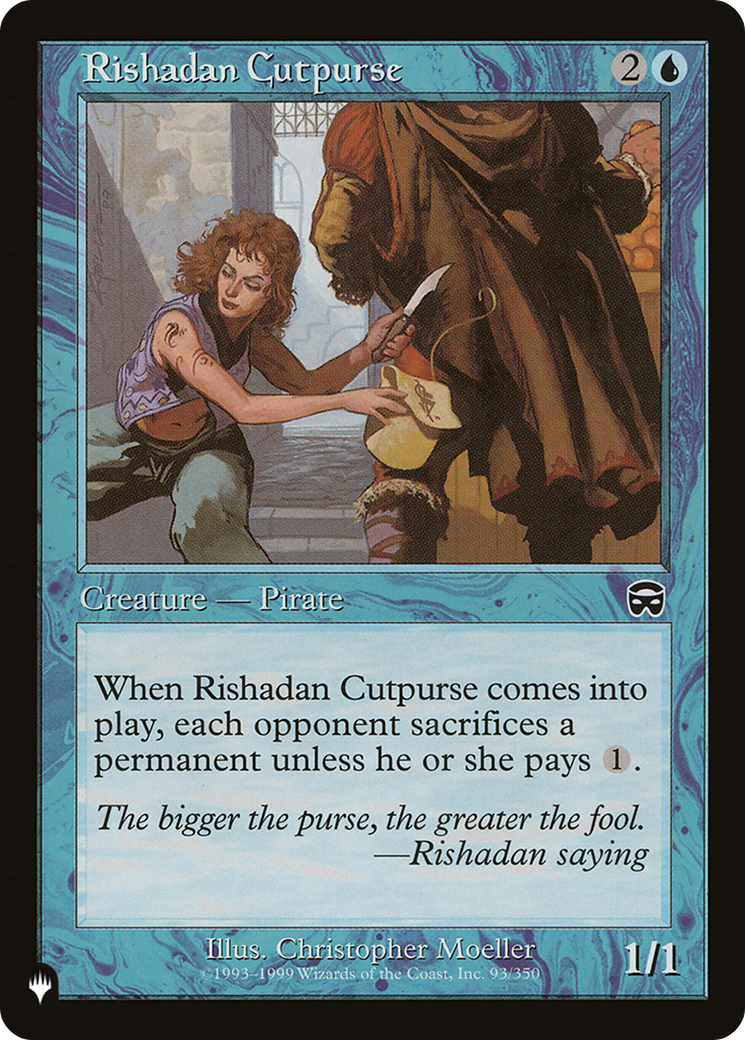 Rishadan Cutpurse [The List Reprints] | Clutch Gaming