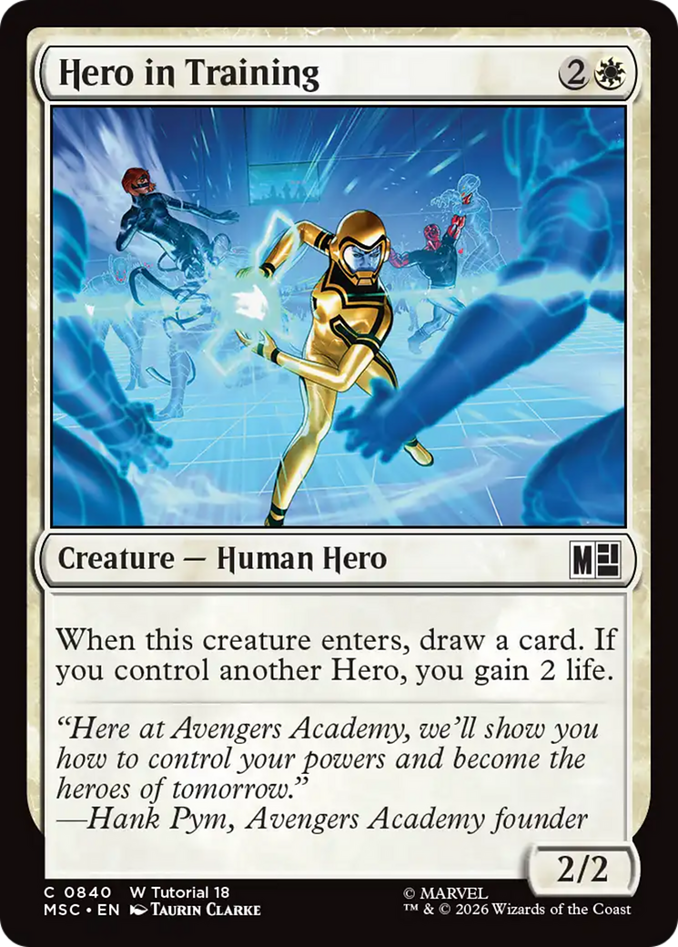 Hero in Training [Marvel Super Heroes Commander] | Clutch Gaming