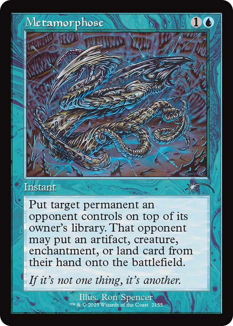 Metamorphose (Retro Frame) [Secret Lair Drop Series] | Clutch Gaming