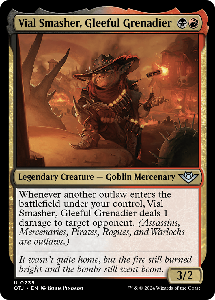 Vial Smasher, Gleeful Grenadier [Outlaws of Thunder Junction] | Clutch Gaming