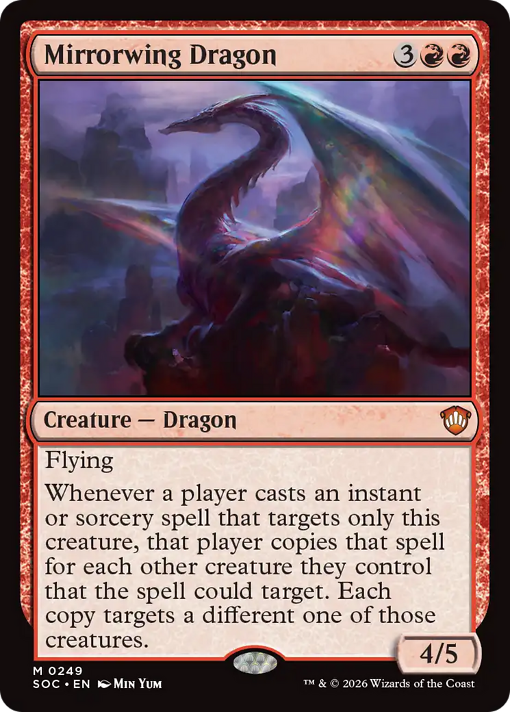 Mirrorwing Dragon [Secrets of Strixhaven Commander] | Clutch Gaming