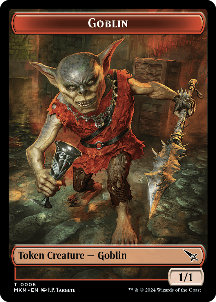 Goblin Token [Murders at Karlov Manor Tokens] | Clutch Gaming