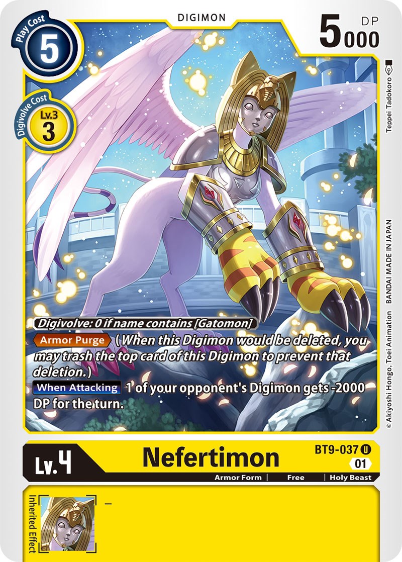 Nefertimon [BT9-037] [X Record] | Clutch Gaming