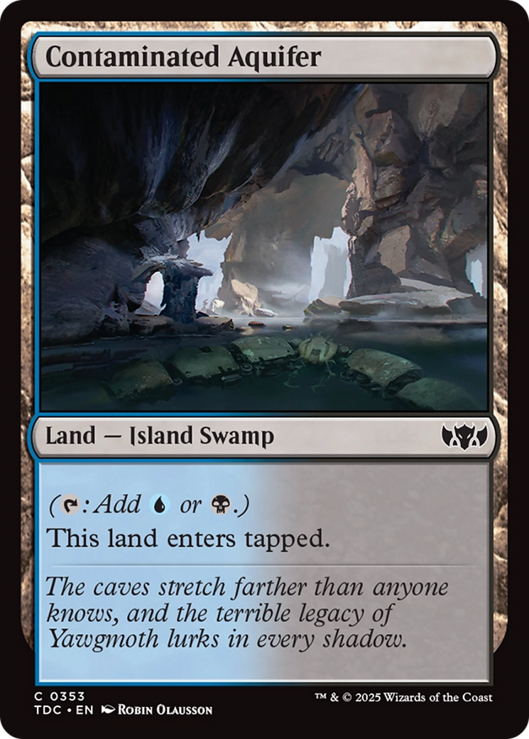 Contaminated Aquifer [Tarkir: Dragonstorm Commander] | Clutch Gaming