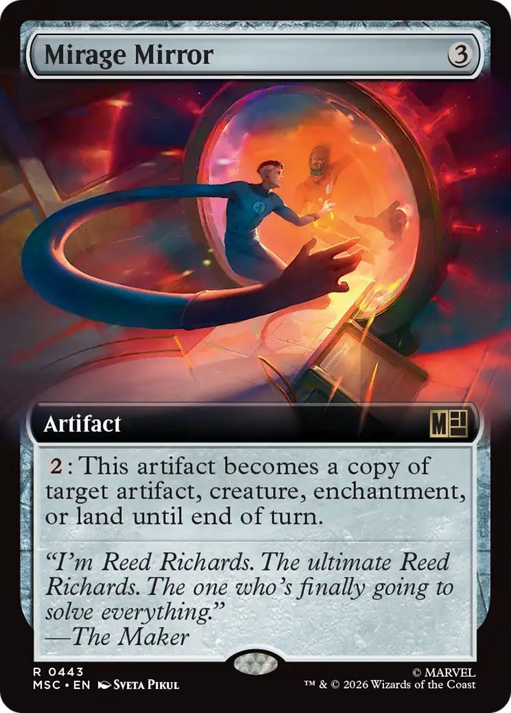 Mirage Mirror (Extended Art) [Marvel Super Heroes Commander] | Clutch Gaming