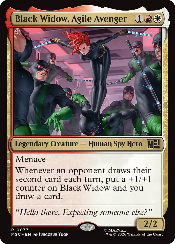 Black Widow, Agile Avenger [Marvel Super Heroes Commander] | Clutch Gaming