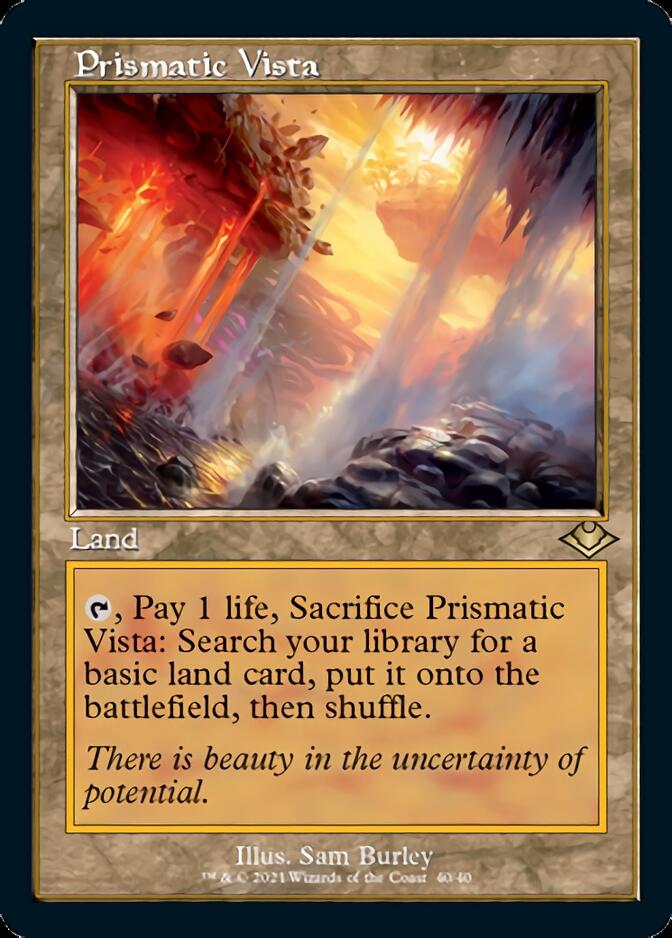 Prismatic Vista (Retro Foil Etched) [Modern Horizons] | Clutch Gaming