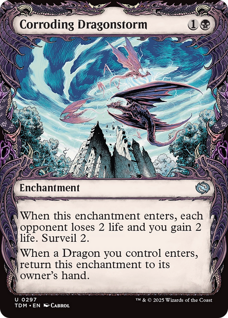 Corroding Dragonstorm (Showcase) [Tarkir: Dragonstorm] | Clutch Gaming