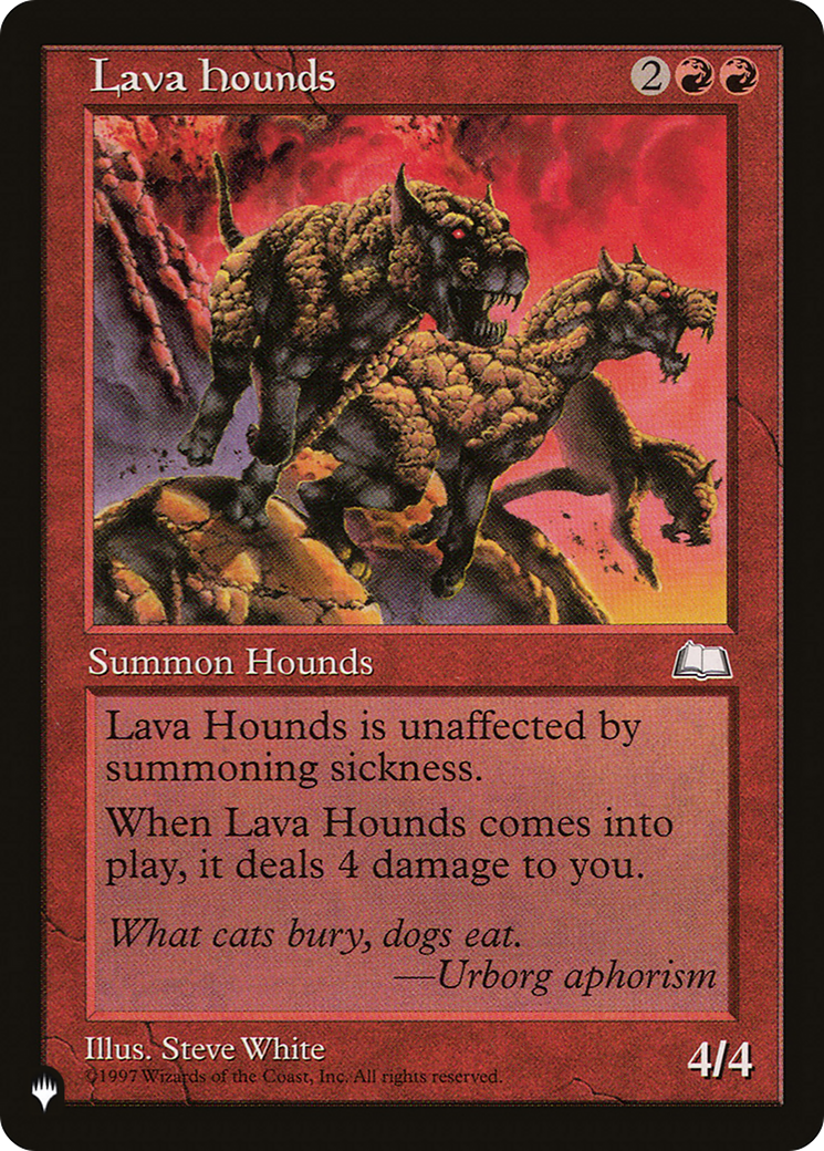 Lava Hounds [The List Reprints] | Clutch Gaming