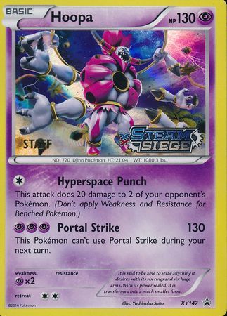 Hoopa (XY147) (Staff) [XY: Black Star Promos] | Clutch Gaming