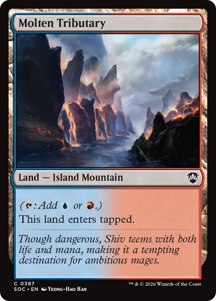Molten Tributary [Secrets of Strixhaven Commander] | Clutch Gaming