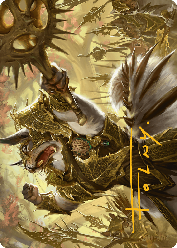 Honored Dreyleader Art Card (Gold-Stamped Signature) [Bloomburrow Art Series] | Clutch Gaming