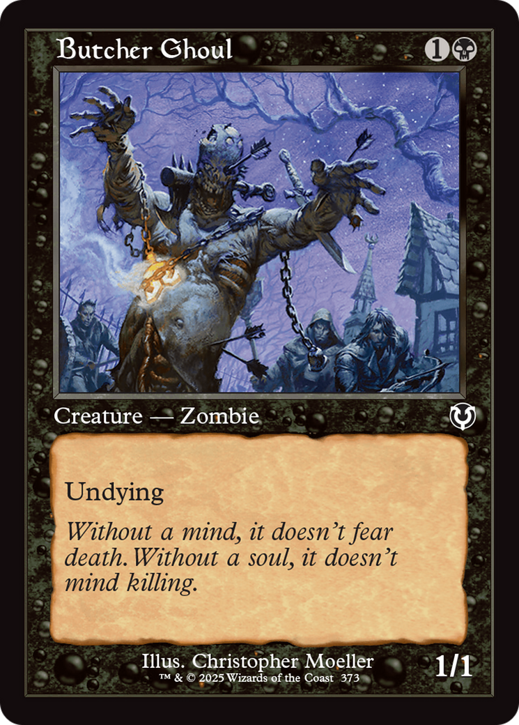 Butcher Ghoul (Retro Frame) [Innistrad Remastered] | Clutch Gaming