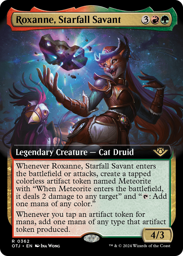 Roxanne, Starfall Savant (Extended Art) [Outlaws of Thunder Junction] | Clutch Gaming