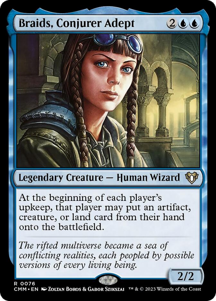 Braids, Conjurer Adept [Commander Masters] | Clutch Gaming