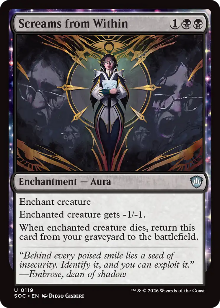 Screams from Within [Secrets of Strixhaven Commander] | Clutch Gaming