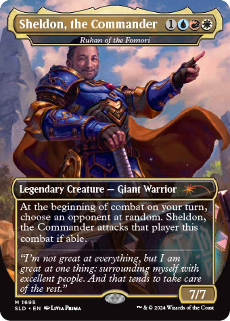 Ruhan of the Fomori - Sheldon, the Commander [Secret Lair: Sheldon's Spellbook] | Clutch Gaming