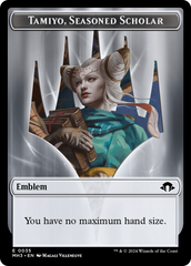 Tamiyo, Seasoned Scholar // Energy Reserve Double-Sided Token [Modern Horizons 3 Tokens] | Clutch Gaming