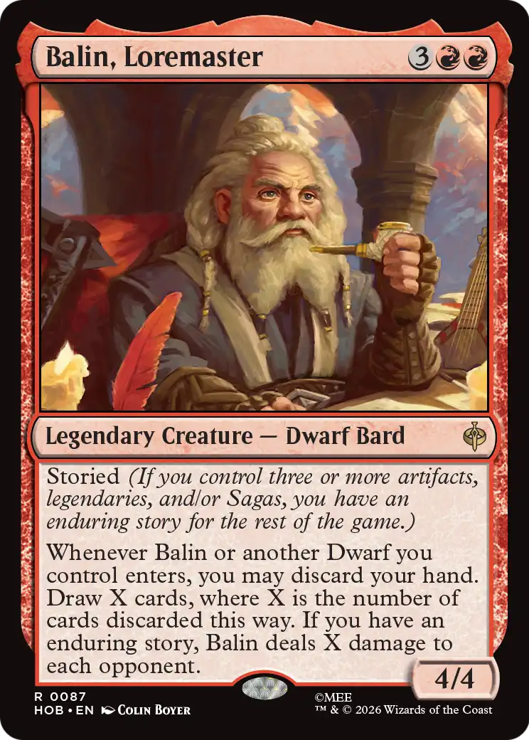 Balin, Tremaster [The Hobbit] | Clutch Gaming