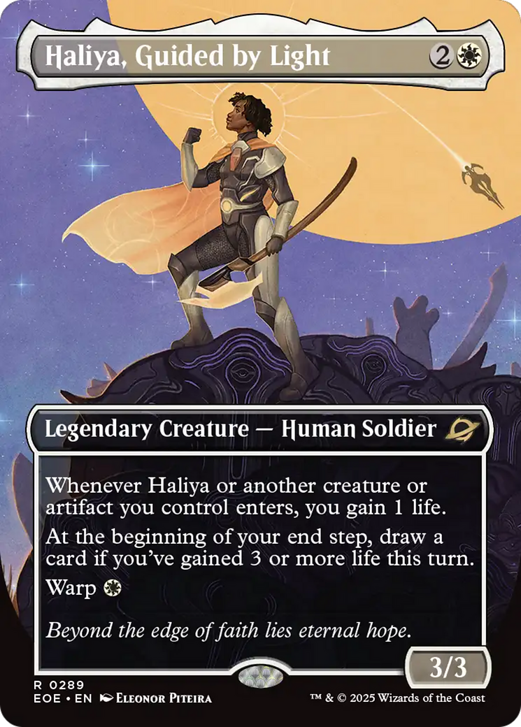 Haliya, Guided by Light (Borderless) [Edge of Eternities] | Clutch Gaming