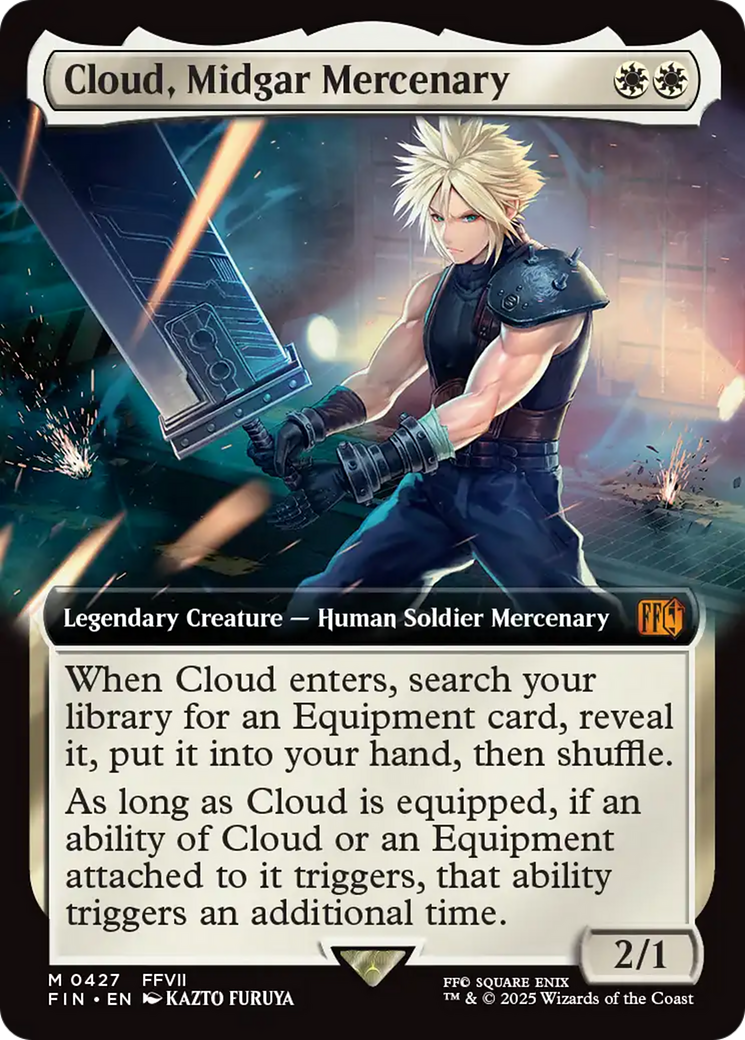 Cloud, Midgar Mercenary (Extended Art) [FINAL FANTASY] | Clutch Gaming
