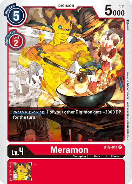 Meramon [BT5-011] [Battle of Omni] | Clutch Gaming