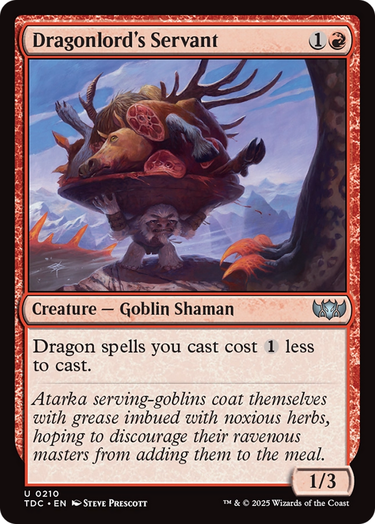 Dragonlord's Servant [Tarkir: Dragonstorm Commander] | Clutch Gaming
