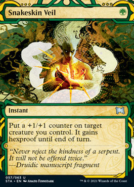 Snakeskin Veil (Foil Etched) [Strixhaven: Mystical Archive] | Clutch Gaming