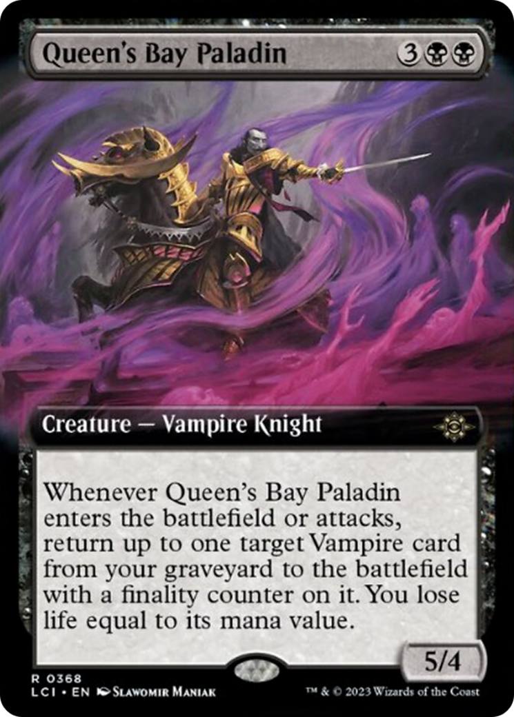 Queen's Bay Paladin (Extended Art) [The Lost Caverns of Ixalan] | Clutch Gaming