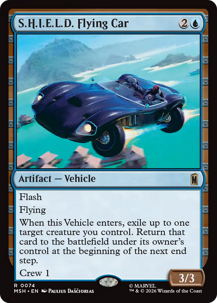S.H.I.E.L.D. Flying Car [Marvel Super Heroes] | Clutch Gaming