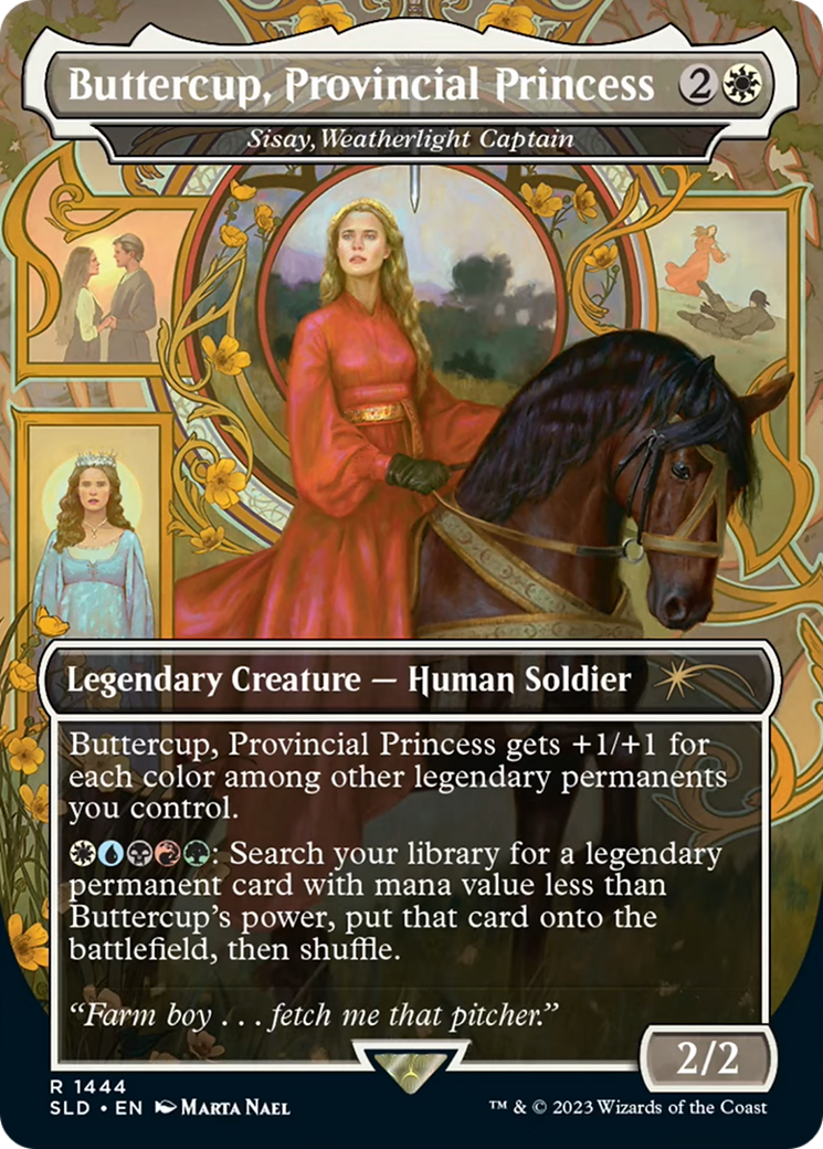 Buttercup, Provincial Princess - Sisay, Weatherlight Captain [Secret Lair Drop Series] | Clutch Gaming