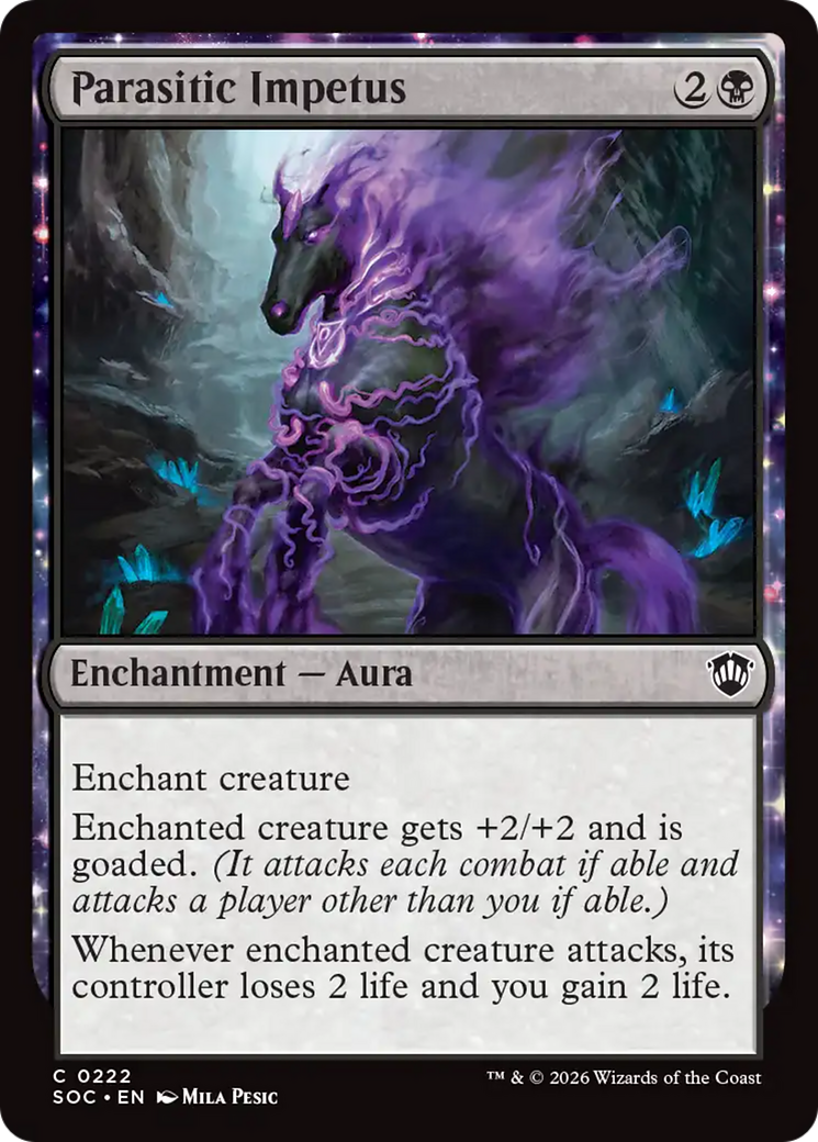 Parasitic Impetus [Secrets of Strixhaven Commander] | Clutch Gaming