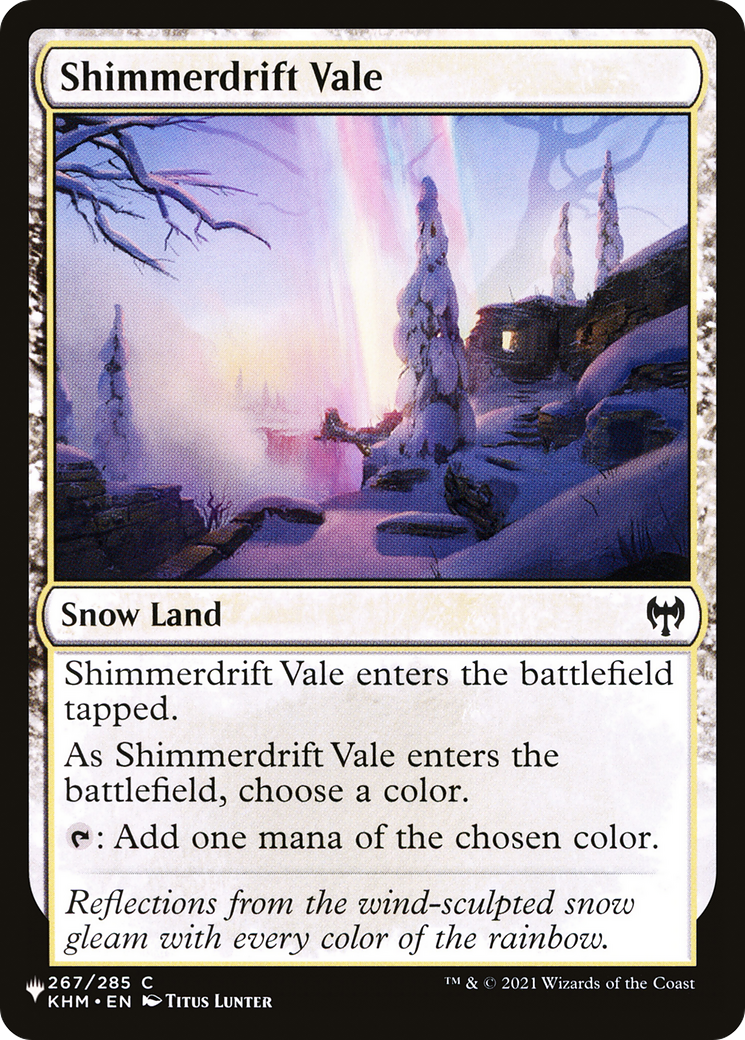 Shimmerdrift Vale [The List Reprints] | Clutch Gaming