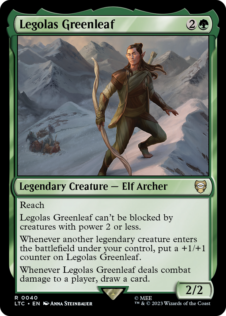 Legolas Greenleaf [The Lord of the Rings: Tales of Middle-Earth Commander] | Clutch Gaming