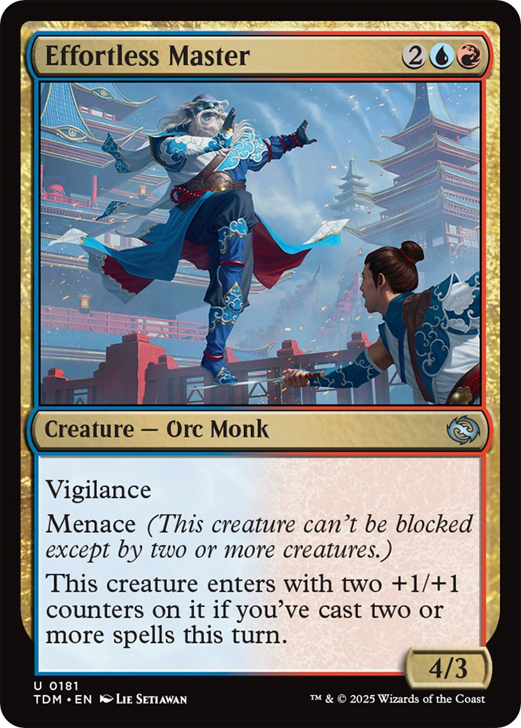 Effortless Master [Tarkir: Dragonstorm] | Clutch Gaming