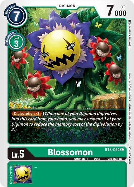 Blossomon [BT3-054] (Tamer Party Vol. 5) [Release Special Booster Promos] | Clutch Gaming