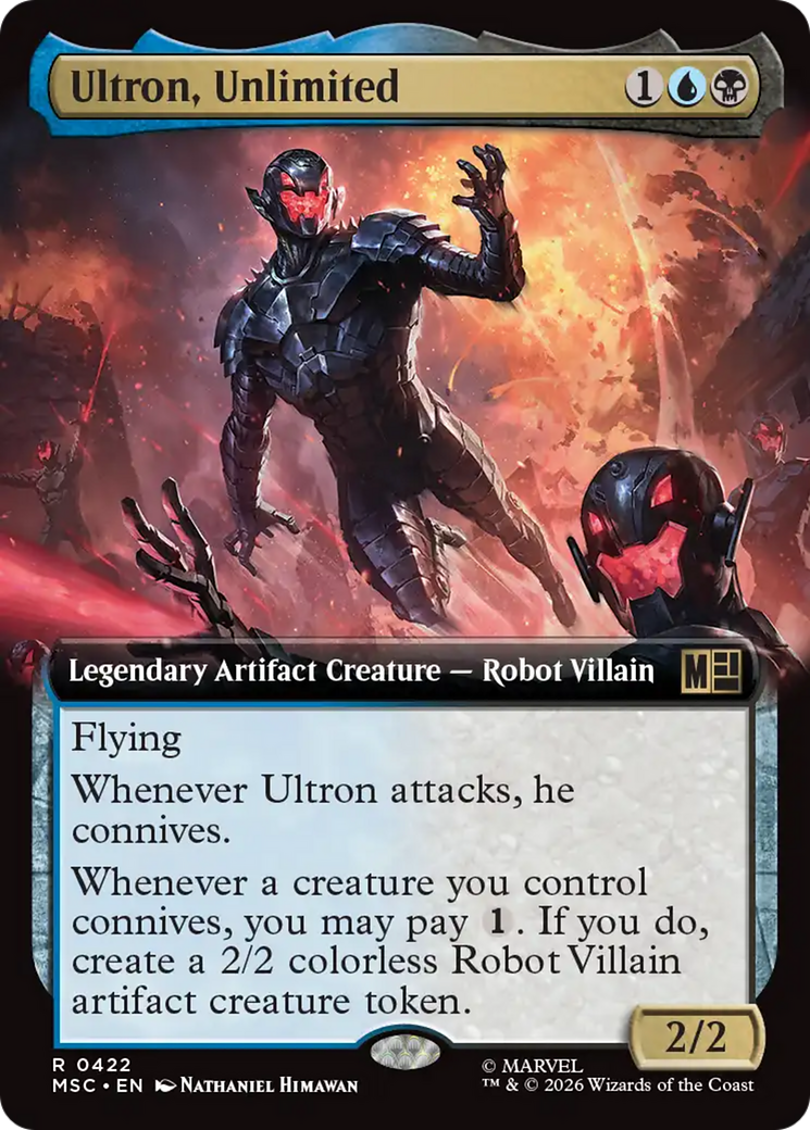 Ultron, Unlimited (Extended Art) [Marvel Super Heroes Commander] | Clutch Gaming
