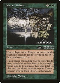 Natural Balance (4th Place) (Oversized) [Oversize Cards] | Clutch Gaming