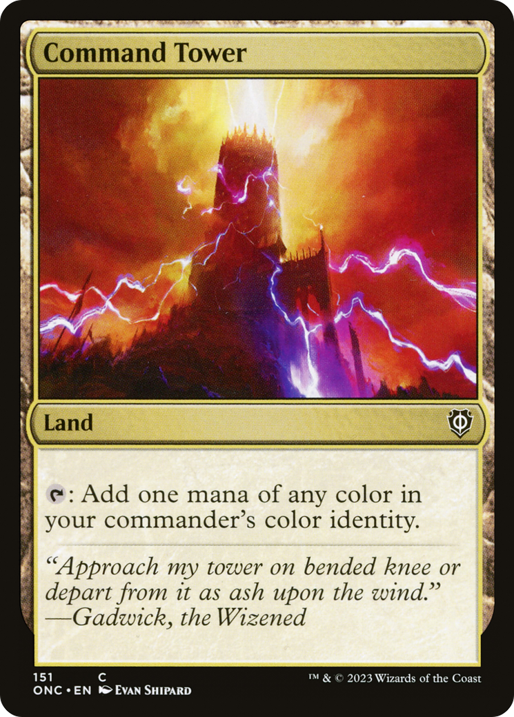 Command Tower [Phyrexia: All Will Be One Commander] | Clutch Gaming