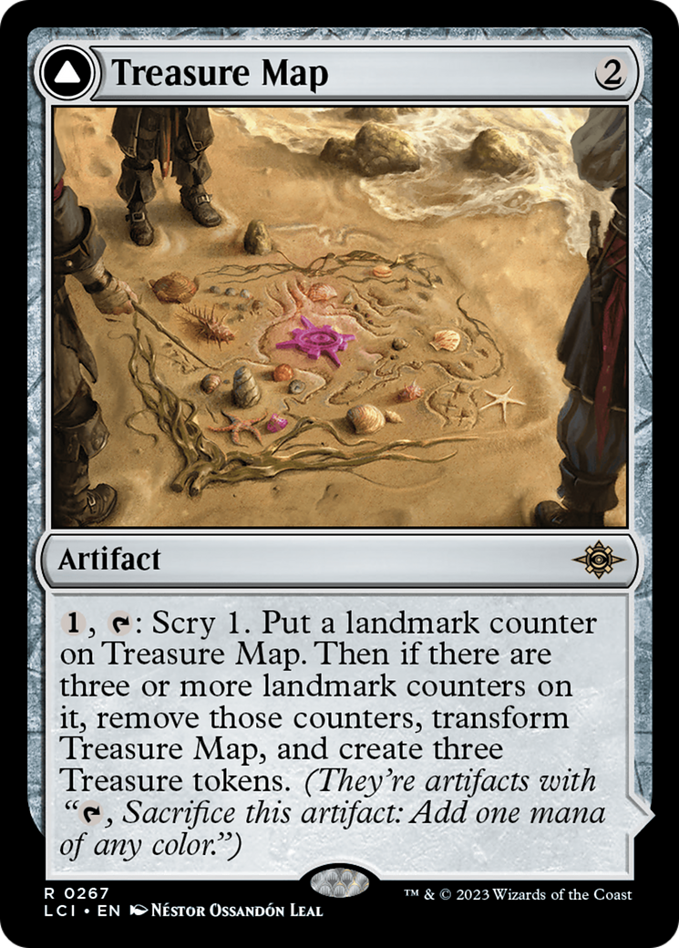 Treasure Map // Treasure Cove [The Lost Caverns of Ixalan] | Clutch Gaming