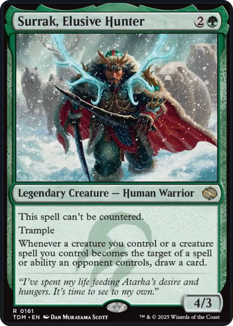 Surrak, Elusive Hunter [Tarkir: Dragonstorm] | Clutch Gaming