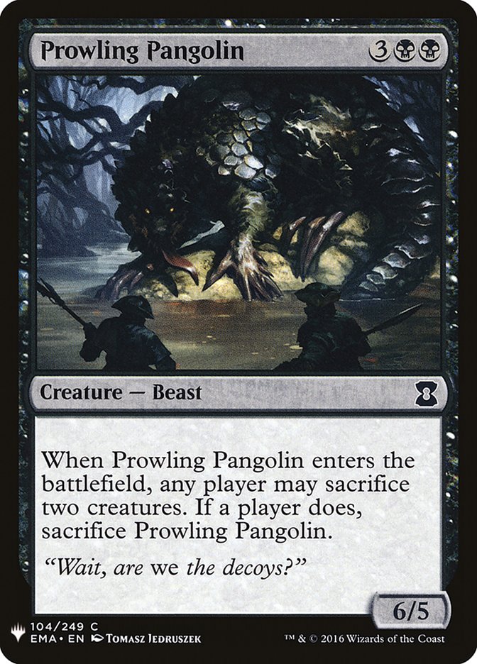 Prowling Pangolin [Mystery Booster] | Clutch Gaming