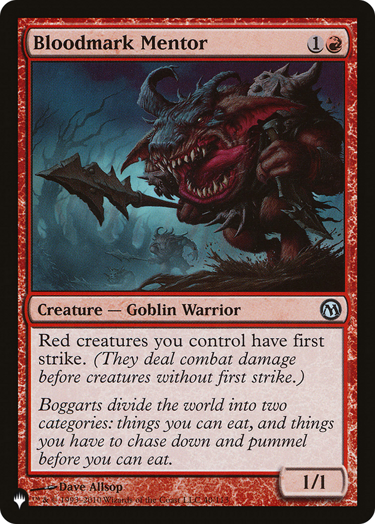 Bloodmark Mentor [The List Reprints] | Clutch Gaming